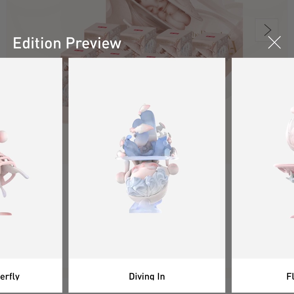Skullpanda- Diving In Collectors Figurine